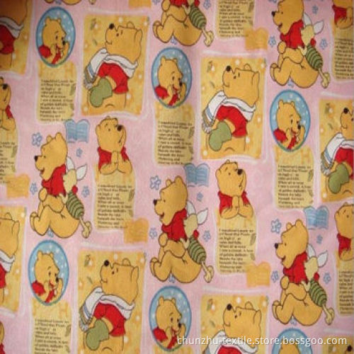 Printed Suede Fabric, Made of 100% Polyester